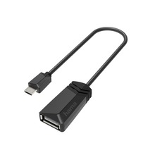 ADAPTER OTG USB MICRO WT. - USB-A 2.0 GNIAZDO
