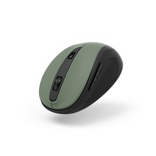 Bezprzewodowa mysz komputerowa Hama MW-400 V2", 6-przycisków, USB, zielona 