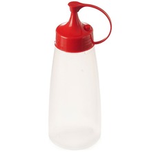 Butelka z dozownikiem i zatyczką / dyspenser pojemnik do sosów 525 ml