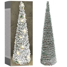 Choinka świecąca stożek dekoracyjny świąteczny ozdoba Boże Narodzenie 40 LED 80 cm