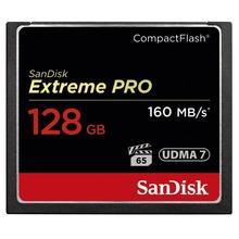 COMPACT FLASH EXTREME PRO 160MB/s 128GB