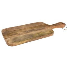 Deska do krojenia i serwowania drewniana 49x19 cm