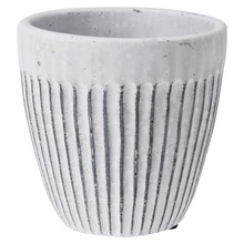 Doniczka ceramiczna biała 11,5 cm