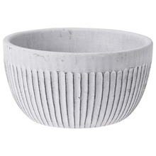 Doniczka ceramiczna biała 20 cm