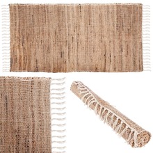 Dywan prostokątny bawełniany jutowy naturalny dywanik boho 140x70 cm