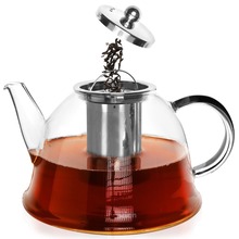 Dzbanek z sitkiem do zaparzania imbryk czajnik zaparzacz do herbaty ziół 1,65 l