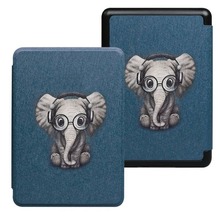 Etui graficzne Smart Case do Kindle Paperwhite 4 (Elephant)