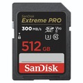 Extreme PRO 512GB SDXC 300MB/s, UHS-II, Class 10, U3, V90
