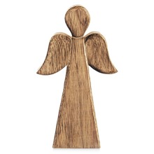 Figurka anioła drewniana 13x24 cm