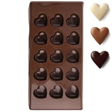 Forma silikonowa serca na praliny czekoladki foremka do pralin czekoladek