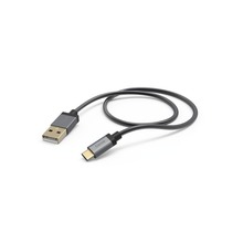 Kabel do ładowania i synchronizacji, USB Type-C, 1,5 m, antracytowy