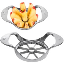 Krajalnica ręczna do jabłek jabłka owoców wykrawacz krajacz stalowa ręczna nóż LUXY