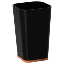 Kubek łazienkowy czarny 7x11,5 cm
