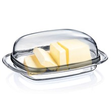 Maselnica maselniczka przezroczysta / pojemnik na masło z pokrywką