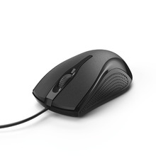 Mysz komputerowa MC-200, przewodowa, 3-przyciski, czarna