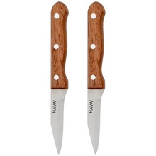 Nóż nożyk kuchenny do obierania 18,5 cm zestaw 2 sztuki