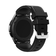 Pasek silikonowy do Huawei Watch GT 2 46 (Czarny)