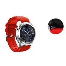 Pasek silikonowy do Samsung Galaxy Watch 3 45mm (Niebieski)