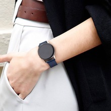 Pasek stalowy do Samsung Galaxy Watch 4 40/4 Classic 42/46 mm (Czarny)
