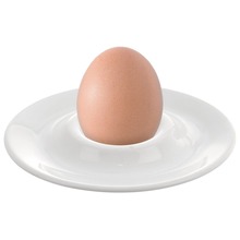 Podstawka do jajka ceramiczna kieliszek na jajko biała LUNA 13 cm