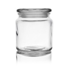 Pojemnik szklany kuchenny słój słoik 0,58 l retro