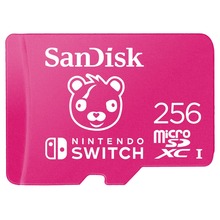 SanDisk Nintendo MicroSD UHS I Card - Fortnite Edition, Cuddle Team,  256GB