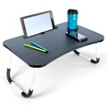 Stolik pod laptop i tablet śniadaniowy składany do łóżka 61,5x40x26 cm
