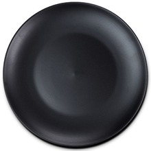 Talerz ceramiczny czarny obiadowy płytki na obiad SOHO  26,5 cm
