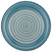 Talerz ceramiczny deserowy płytki niebieski FADED BLUE 19 cm