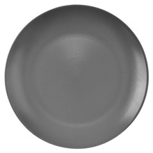 Talerz deserowy płaski płytki ceramiczny talerzyk na desery szary ALFA 21,5 cm