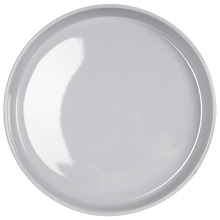 Talerz deserowy płaski płytki porcelanowy talerzyk na desery szary 19 cm