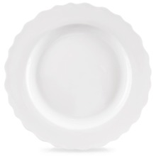 Talerz obiadowy płytki porcelanowy MONA 24,5 cm