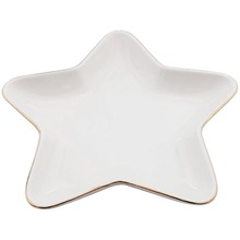 Talerz porcelanowy gwiazda 18 cm