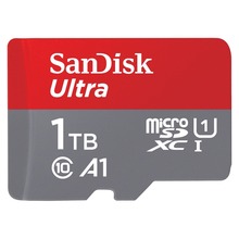 Ultra microSDXC 1TB + SD Adapter 150MB/s A1 Class 10 UHS-I