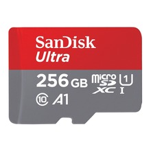 Ultra microSDXC 256GB + SD Adapter 150MB/s A1 Class 10 UHS-I