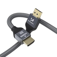 Wozinsky cable HDMI 2.1 8K 60 Hz 48 Gbps / 4K 120 Hz / 2K 144 Hz 2 m silver (WHDMI-20)