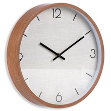 Zegar ścienny brązowy 29,5 cm