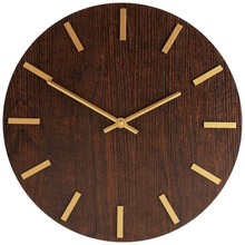 Zegar ścienny brązowy 40 cm
