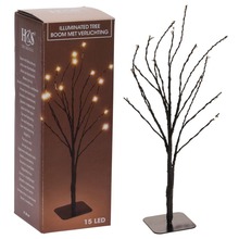 Drzewko świecące /choinka z lampkami 15 LED 30 cm