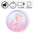 DZIECIĘCY ZEGAER ŚCIENNY MAGICAL UNICORN