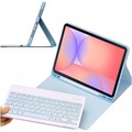 Etui z klawiaturą do Galaxy Tab S10 Lite 10.9 SM-X406 SM-X400 2025 ochronne niebieskie