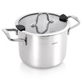 Garnek stalowy z pokrywką VENICE 18 cm, 3,5 l