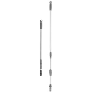 Kij do mopa i miotły stalowy teleskopowy CLEAN SYSTEM 94-158 cm
