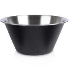 Miska kuchenna stalowa czarna 22 cm, 2 l