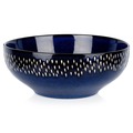 Miska sałatkowa ceramiczna granatowa 25 cm, 2,8 l