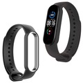 Pasek silikonowy do Xiaomi Mi Band 7 - Black