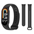 Pasek silikonowy do Xiaomi Mi Band 8 - Black