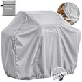 Pokrowiec na grill 145x61x117 cm wodoodporny ochrona UV srebrny