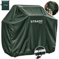 Pokrowiec na grill 145x61x117 cm wodoodporny ochrona UV zielony