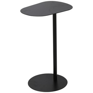 Stolik kawowy metalowy czarny boczny 35x25x53 cm
